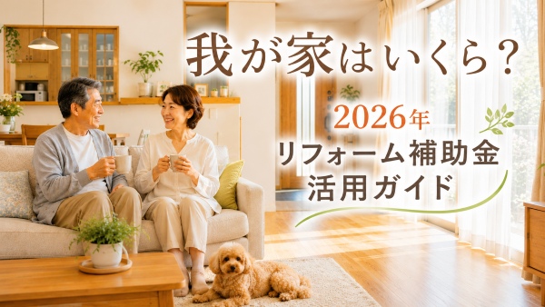 我が家はいくら?窓・玄関・浴室リフォーム補助金2026