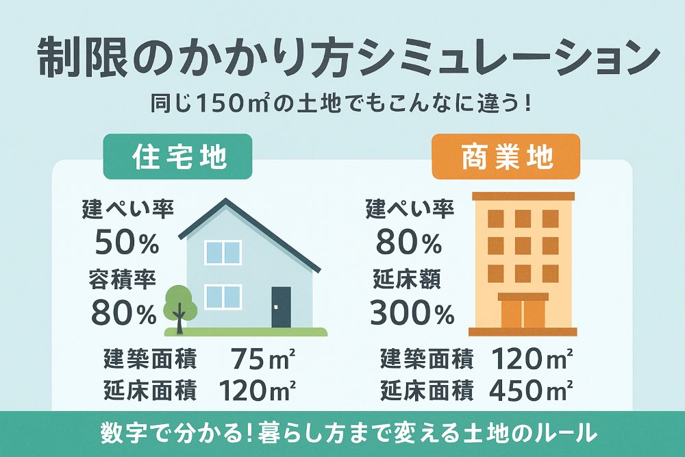 土地制限シミュレーション